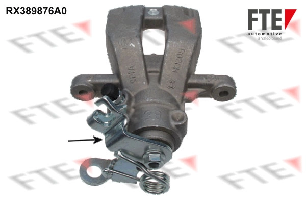Суппорт тормозной FTE RX389876A0