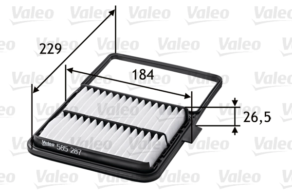 Фильтр воздушный VALEO 585287