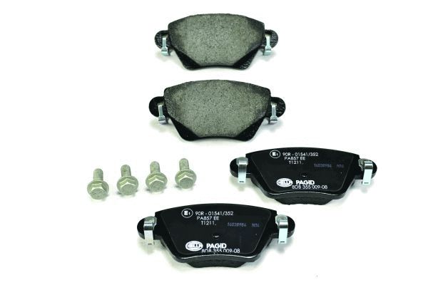 Колодки тормозные дисковые HELLA/BEHR/PAGID 8DB355009-081