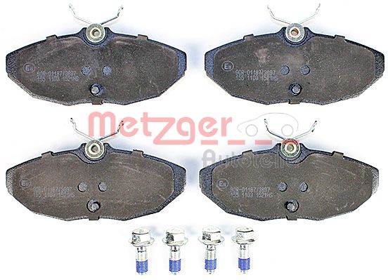 Колодки тормозные дисковые METZGER 1170341