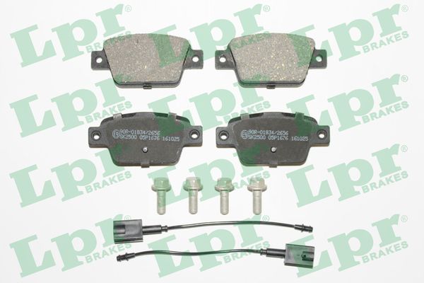 Колодки тормозные дисковые LPR 05P1676