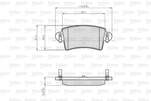 Запчасть VALEO 872669