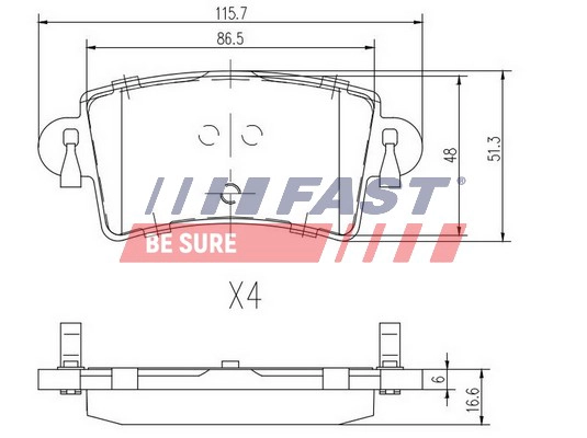  FAST FT29541
