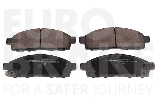 Тормозные колодки дисковые передние EUROBRAKE 5502223033