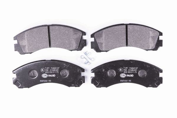 Колодки тормозные HELLA/BEHR/PAGID 8DB355011-751