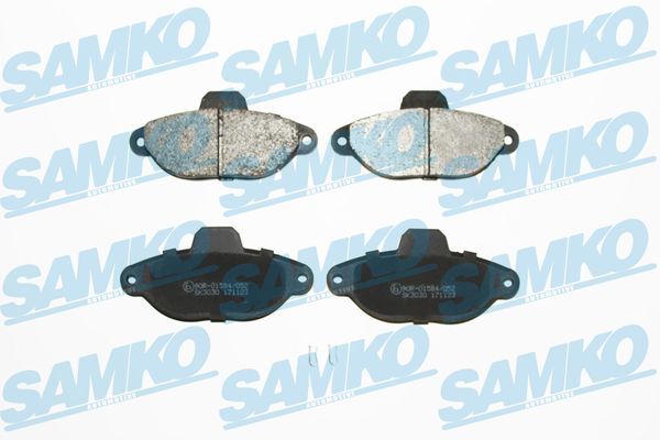 Колодки тормозные дисковые SAMKO 5SP483