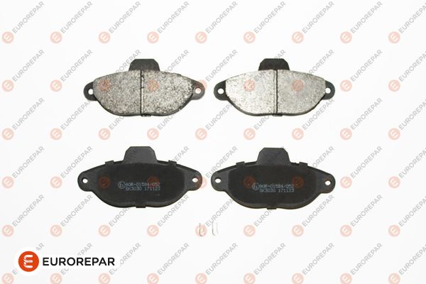 Колодки тормозные дисковые EUROREPAR 1617260580