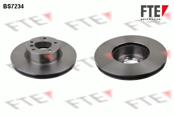 Диск тормозной FTE BS7234