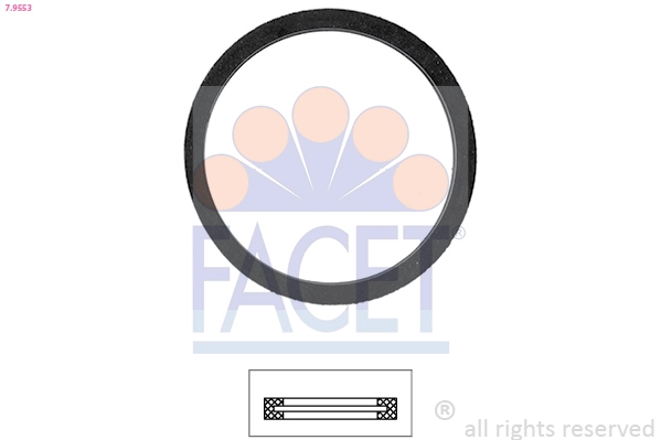 Прокладка термостата FACET 7.9553