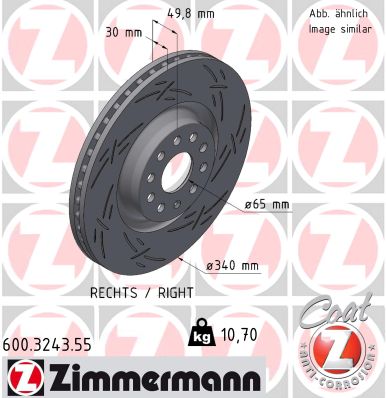 Деталь ZIMMERMANN 600.3243.55