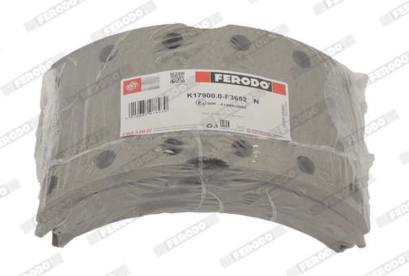 Комплект тормозных башмаков барабанные тормоза FERODO K17900.0-F3652
