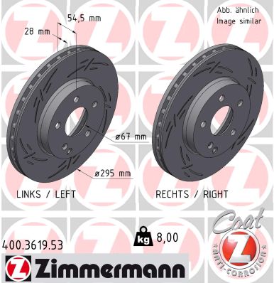 Тормозной диск black z