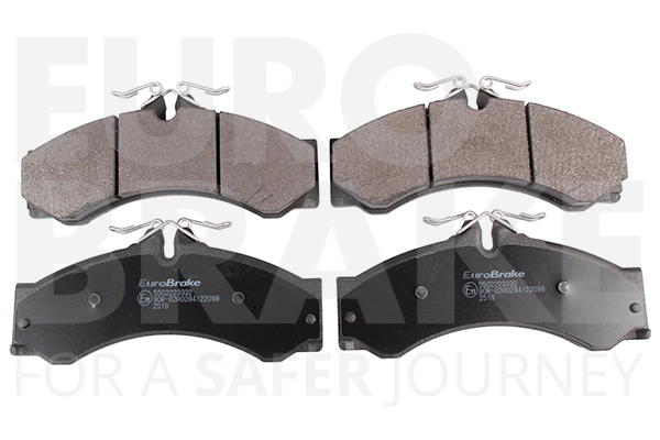 Колодки тормозные дисковые EUROBRAKE 5502223332