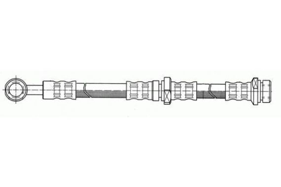 Шланг тормозной NIPPARTS J3707028