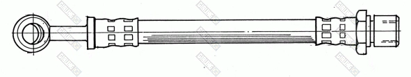 Шланг тормозной GIRLING 9004385