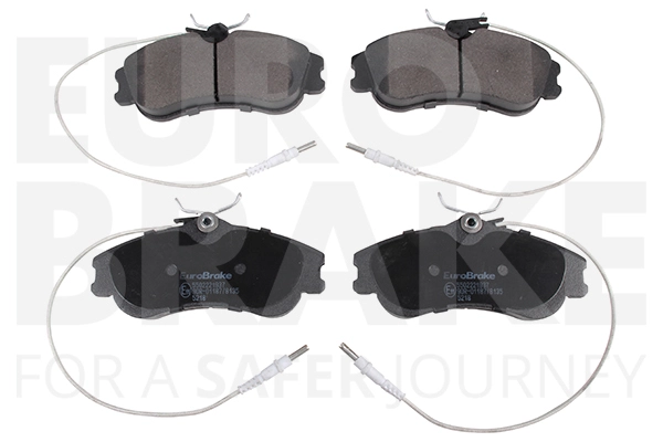 Тормозные колодки дисковые передние EUROBRAKE 5502221937
