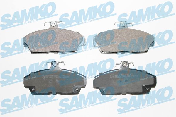 Колодки тормозные дисковые SAMKO 5SP1034