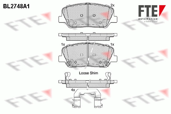 Запчасть FTE BL2748A1
