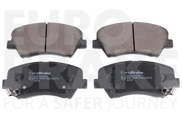 Тормозные колодки дисковые передние EUROBRAKE 5502223530