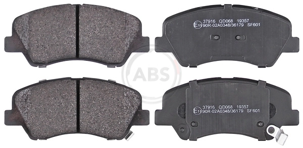 Колодки тормозные дисковые A.B.S. 37916