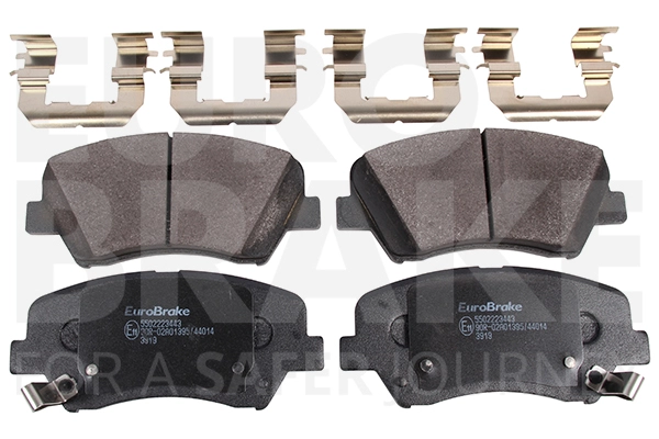 Тормозные колодки дисковые передние EUROBRAKE 5502223443
