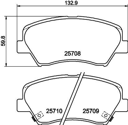 1628917 HELLA/BEHR/PAGID T2261