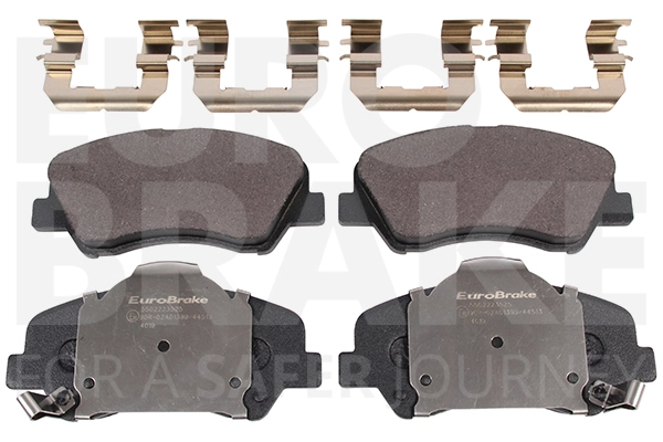 Тормозные колодки дисковые передние EUROBRAKE 5502223525