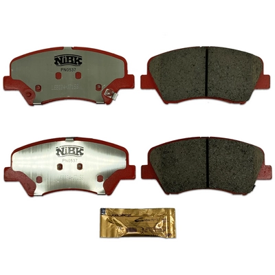 Pn0537s-nibkколодки дисковые передние performance NIBK PN0537S