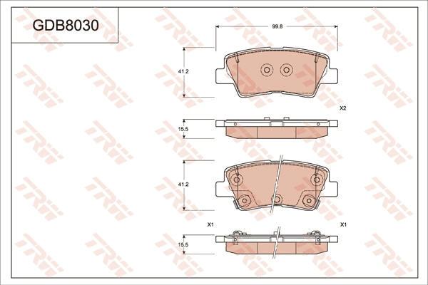  TRW GDB8030
