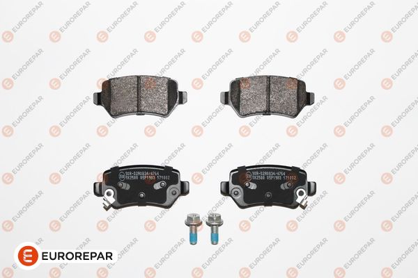 Колодки тормозные дисковые EUROREPAR 1675994580
