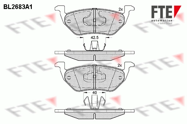 Запчасть FTE BL2683A1