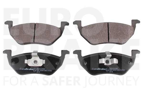 Тормозные колодки дисковые задние EUROBRAKE 5502222585