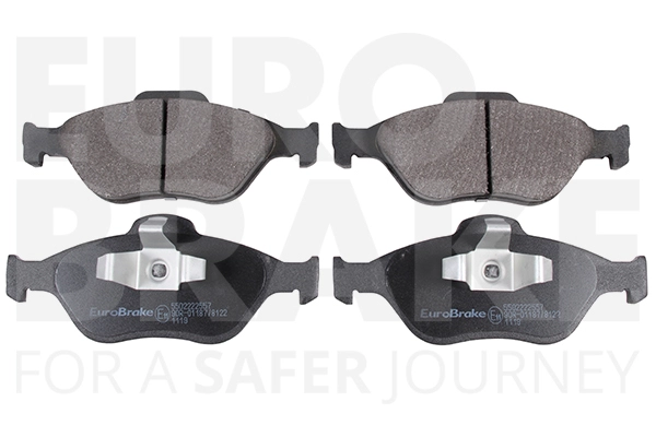 Тормозные колодки дисковые передние EUROBRAKE 5502222557