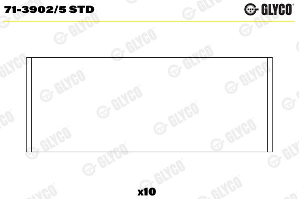 Вкладыши двигателя GLYCO 71-3902/5 STD