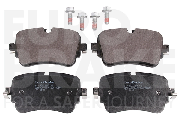 Тормозные колодки дисковые задние EUROBRAKE 55022247140