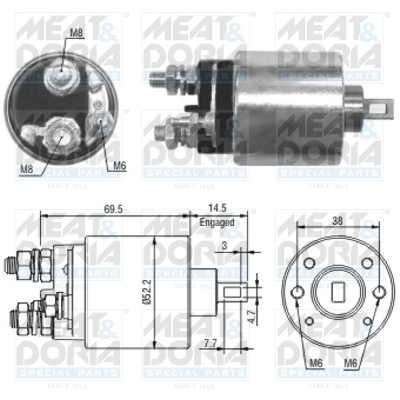  MEAT & DORIA 46122