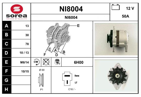 Генератор SNRA NI8004