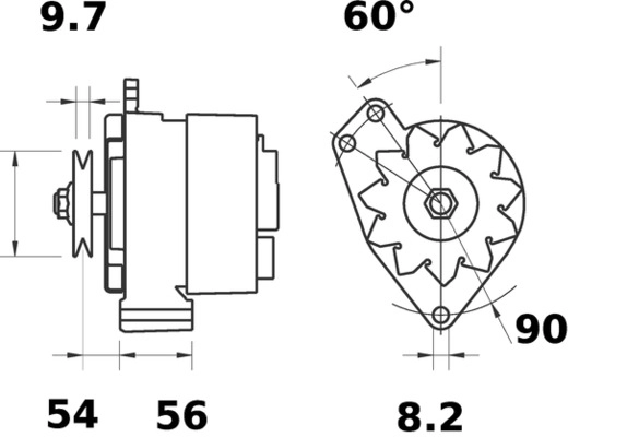 Запчасть MAHLE/KNECHT MG457