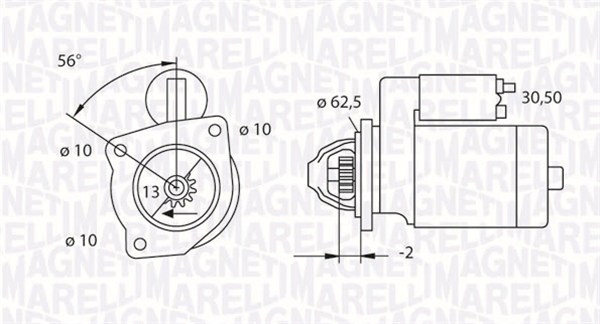 Запчасть MAGNETI MARELLI 063523624010