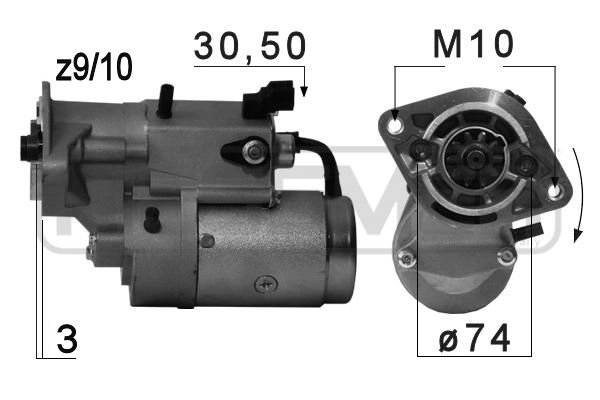 Запчасть ERA 220703