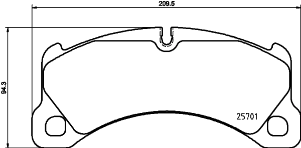 1628915 HELLA/BEHR/PAGID T2342