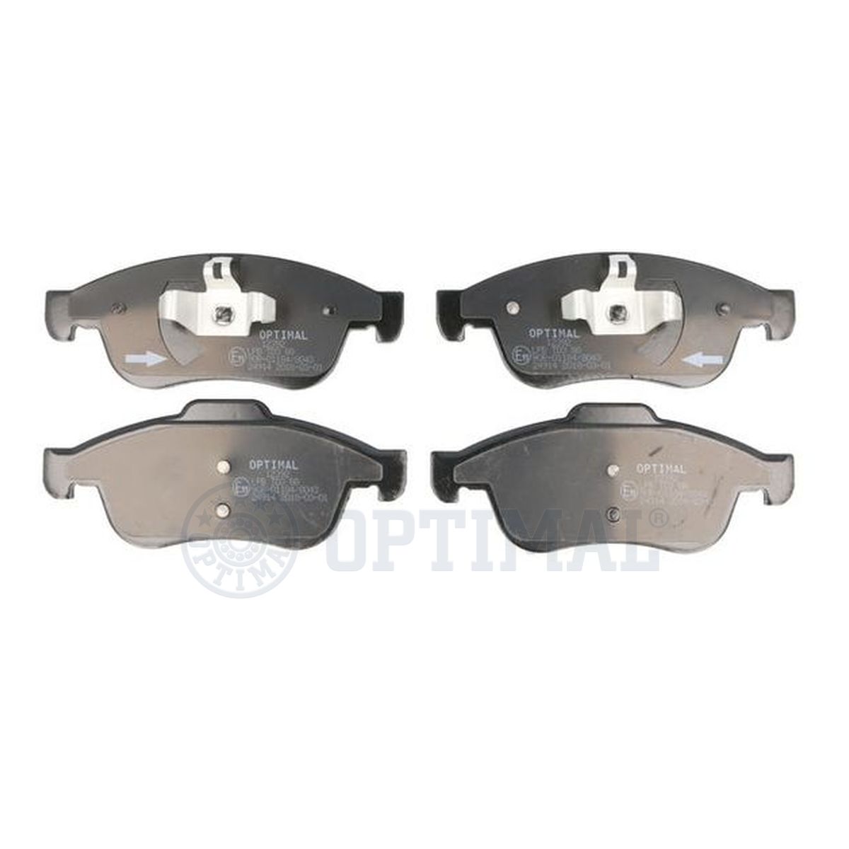 Колодки тормозные дисковые OPTIMAL 12392