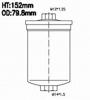 Фильтр топливный AZUMI FSP40011