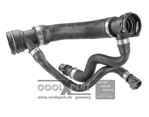 Патрубок радиатора BBR AUTOMOTIVE 003-60-14445