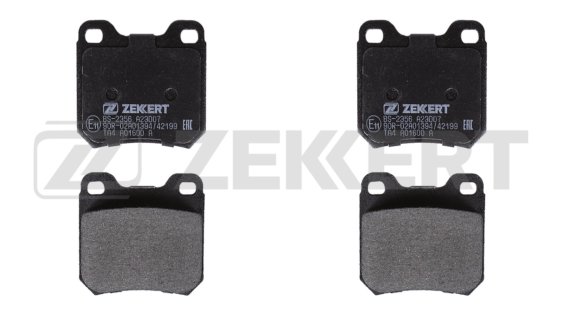 Колодки тормозные ZEKKERT BS2356