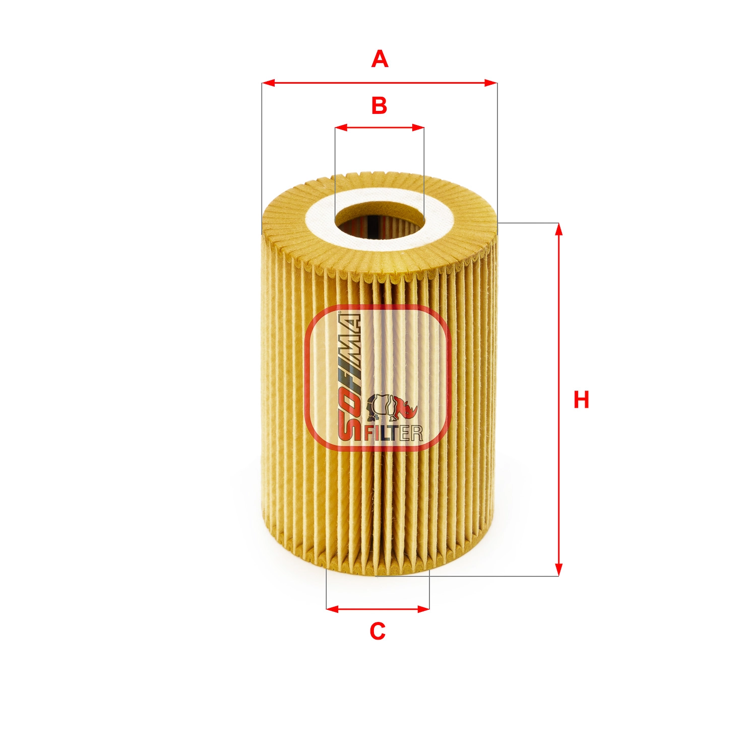 Фильтр масляный SOFIMA S 5026 PE