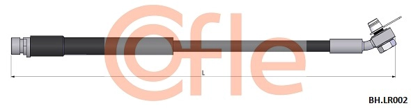 Шланг тормозной COFLE 92.BH.LR002