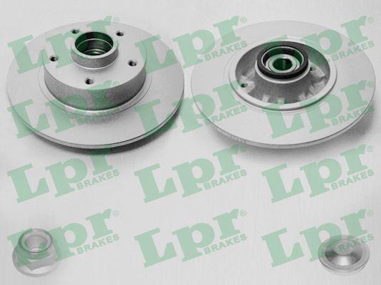 Тормозной диск lpr hub brake disc line - full coated