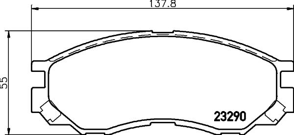  HELLA/BEHR/PAGID 8DB355027-461