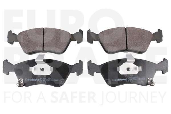 Тормозные колодки дисковые передние EUROBRAKE 5502224546